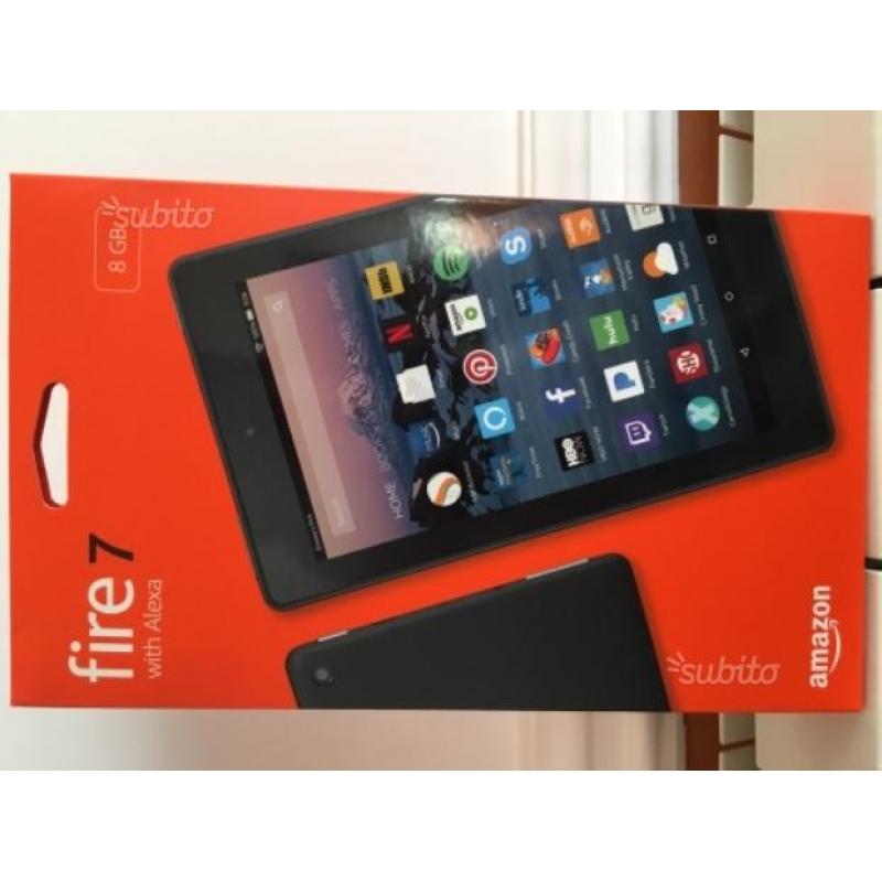 Fire 7 Amazon 8 giga tablet lettore e-book