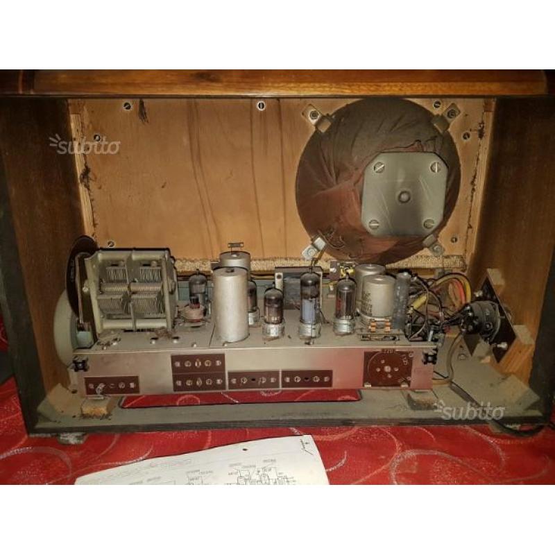 Antica Radio a valvole Siemens Qualitätssuper 50'