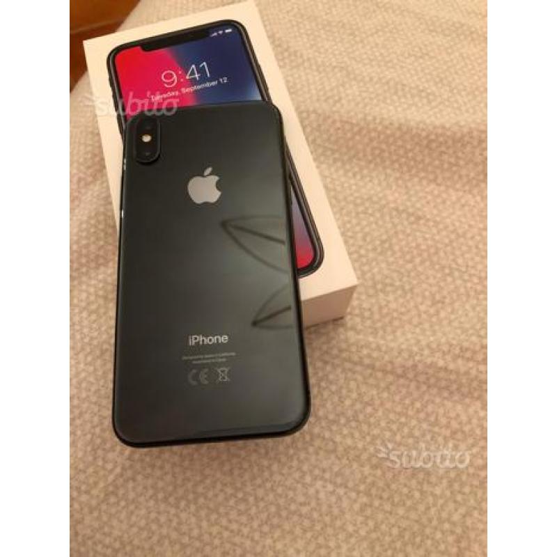 Iphone X 64 gb   apple care